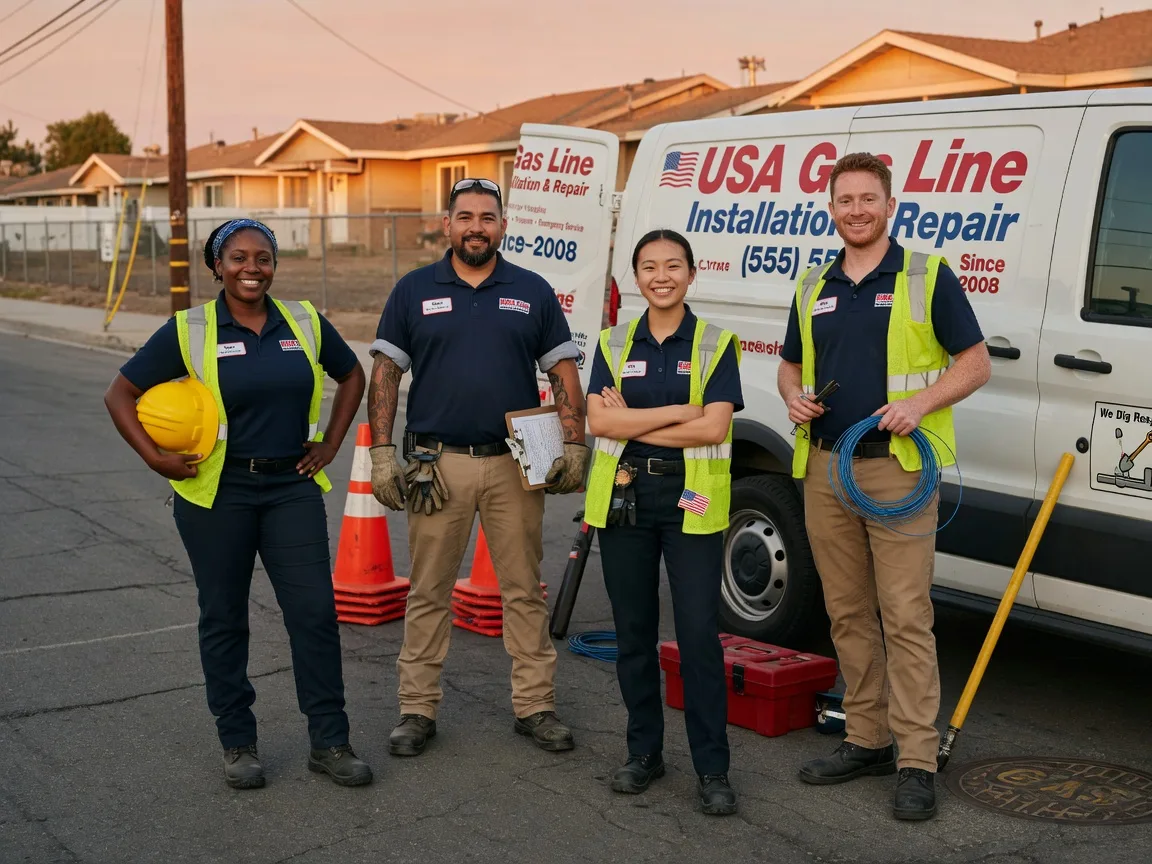 Gas Line Installation company in Boston, VA